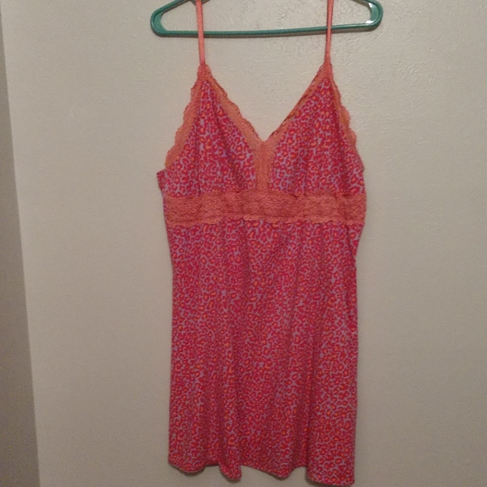 Avenue Body Sleep Wear Cheetah Print w/Lace